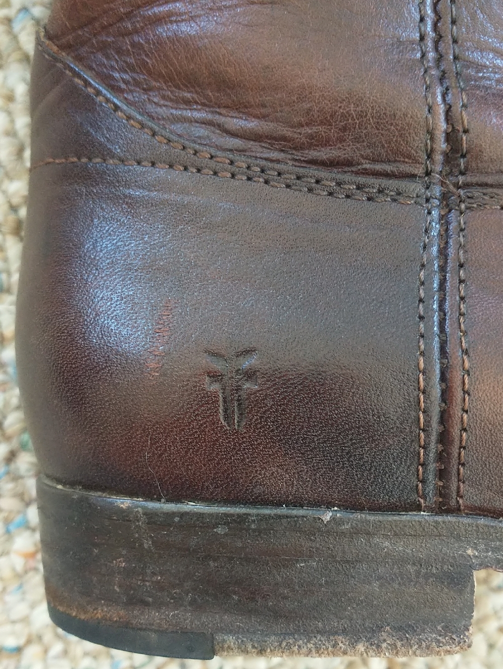 Frye Short Calf Length Western Boots Size 8 - Picture 10 of 10